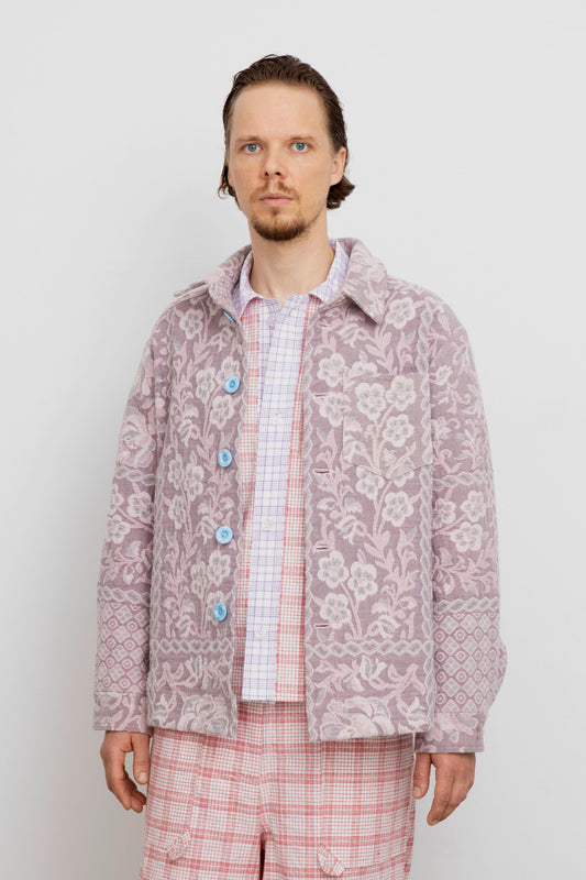 Picazza Flower Jacket, handmade jacket by Anne Bellinger, Copenhagen