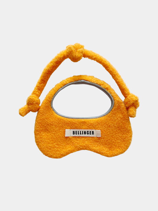 B_Cloud orange Bag, handmade bag by Anne Bellinger, Copenhagen