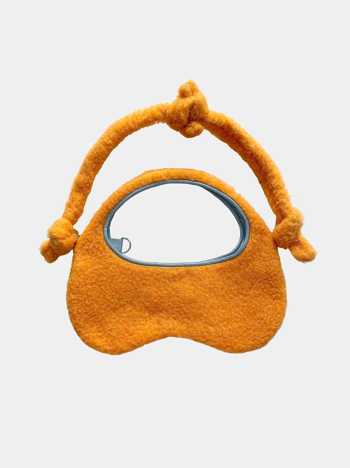 B_Cloud orange Bag, handmade bag by Anne Bellinger, Copenhagen — view 4