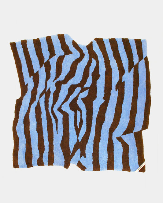 Picazza Rug — Blue & Brown