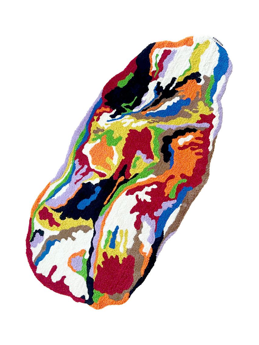 Lauri, handmade rug by Anne Bellinger, Copenhagen