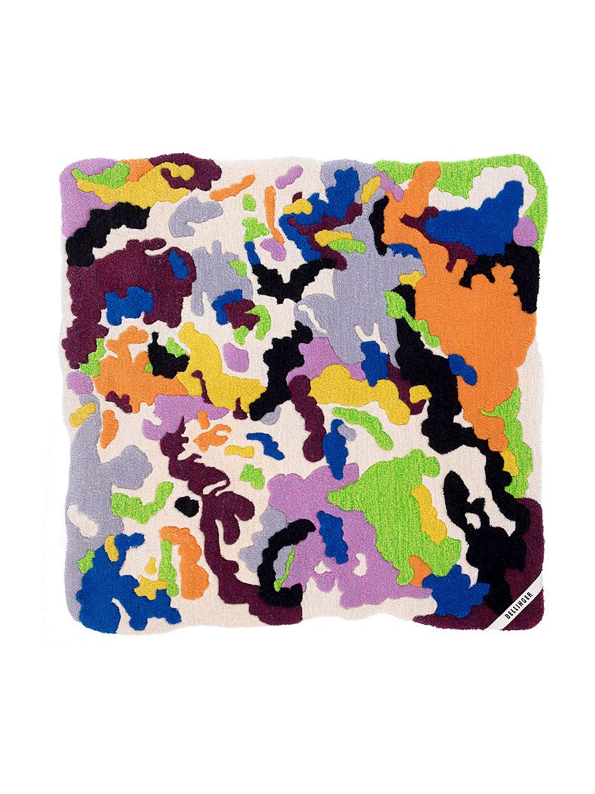 Blow me, handmade rug by Anne Bellinger, Copenhagen