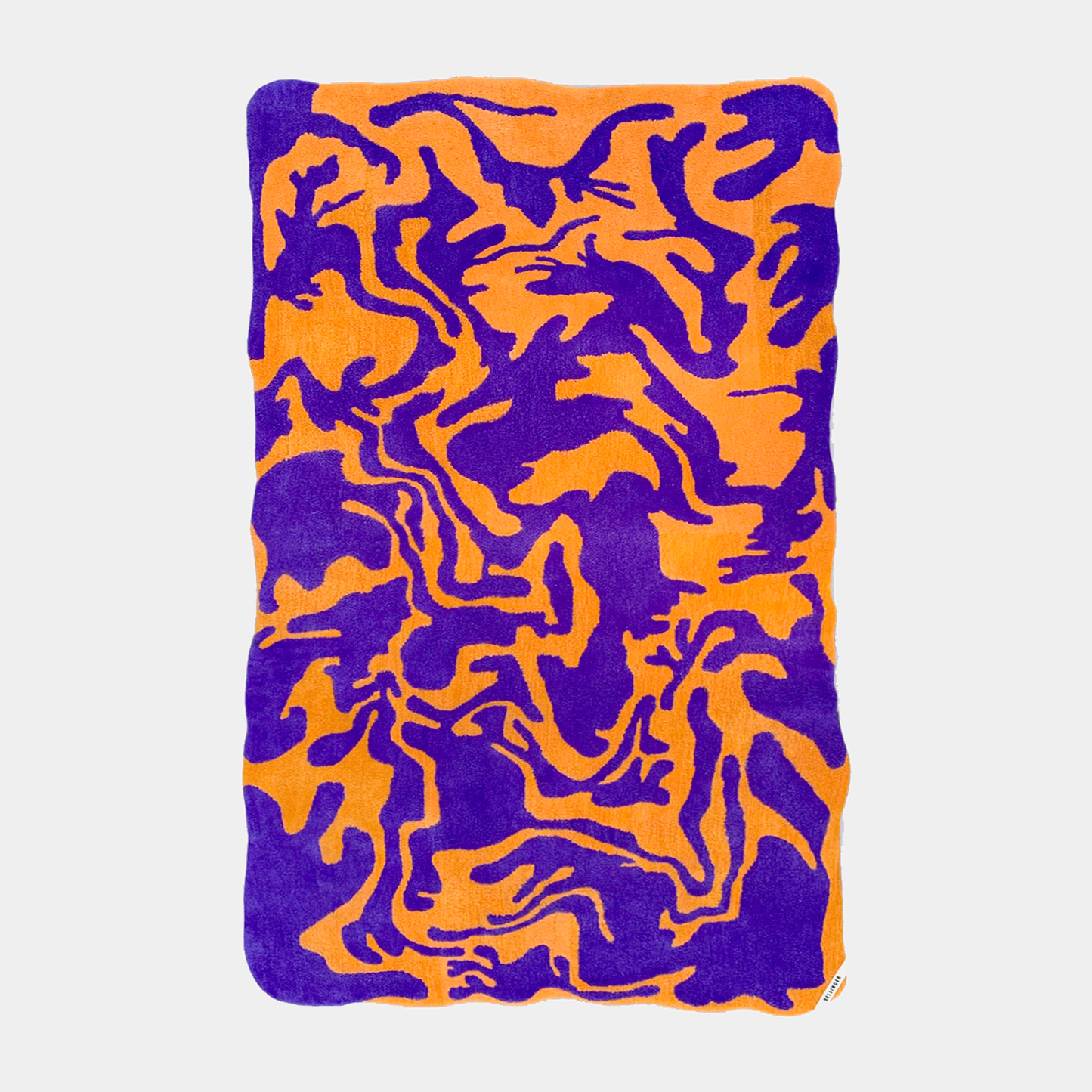 Edwin — Orange & Purple Rug